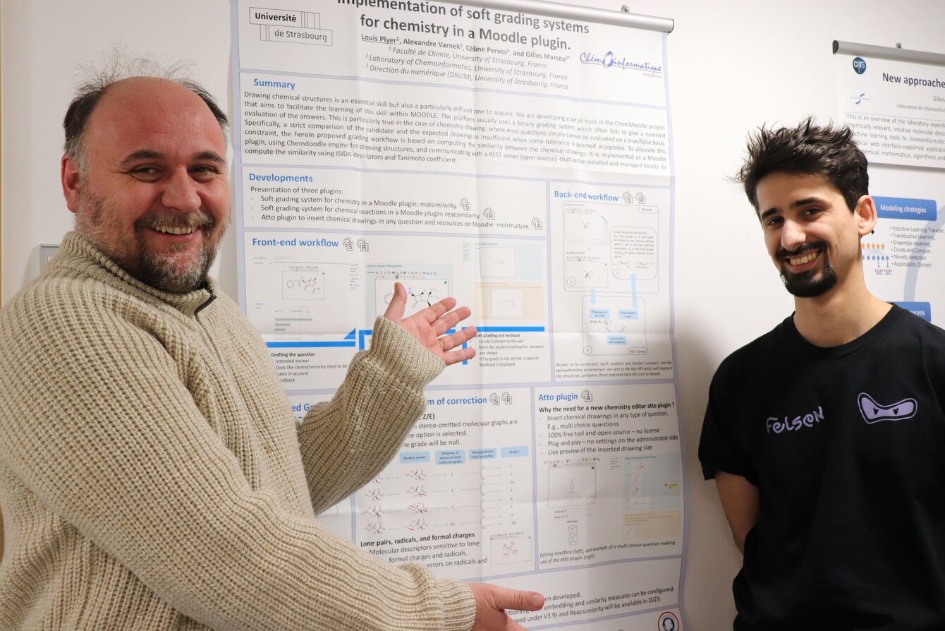 Portrait de Gilles Marcou et Louis Plyer