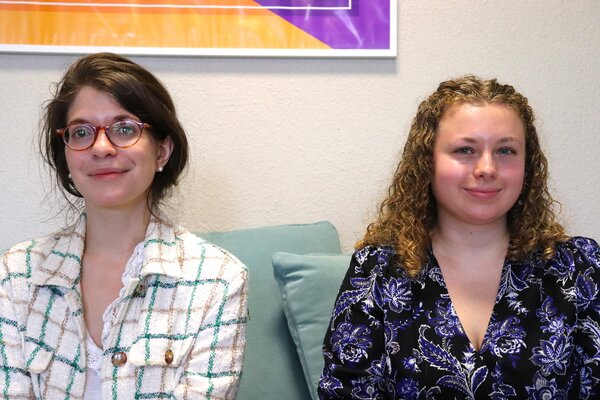 Portrait de Ninon Chavoz et Gaëlle Le Sann