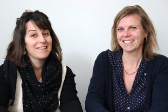 Portrait de Chloé Faucompre et Julia Putsche