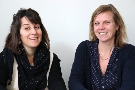 Portrait de Chloé Faucompre et Julia Putsche